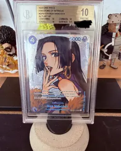 One Piece TCG OP01-078 Boa Hancock SP BGS 10 ENG Kingdoms Of Intrigue OP04 - Image 1