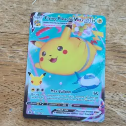 Pokemon Flying Pikachu VMAX 007/025 Celebrations Full Art Holo HP 310 Attack 160 - Image 1