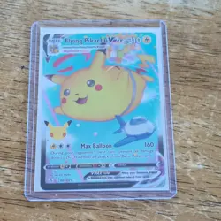 Pokemon Flying Pikachu VMAX 007/025 Celebrations Full Art Holo HP 310 Attack 160 - Image 3