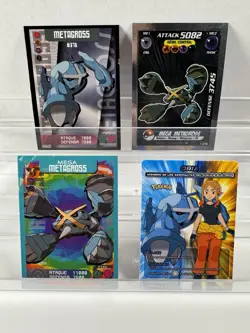 Pokemon Lot of Cards and Stickers Metagross #376 Metagross Only Lot of 23 - Image 3