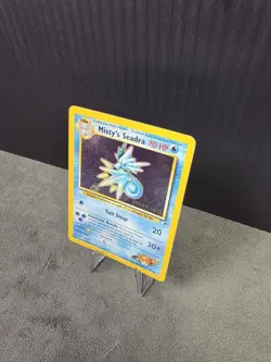 Misty's Seadra (Prerelease) 009/132 Wotc Promo Holo Rare Vintage Pokemon TCG LP - Image 3