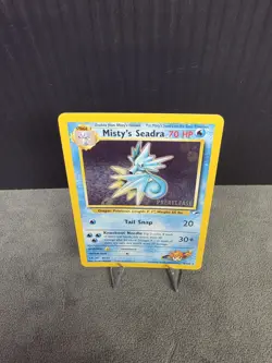 Misty's Seadra (Prerelease) 009/132 Wotc Promo Holo Rare Vintage Pokemon TCG LP - Image 4