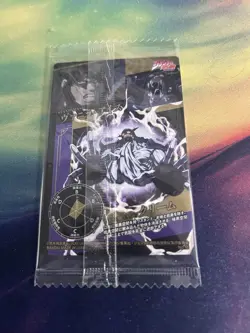 JoJo's Bizarre Adventure Stardust Crusaders Cool Ice Japanese Wafer Card - Image 2