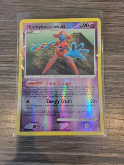 Pokemon Card - Deoxys 1/146 DP Legends Awakened Reverse Holo Rare Card LP - Image 1