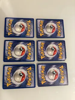 Pokemon TCG Base Set Moltres Zapdos Articuno Energy Lot 6 Cards 1999 - Image 2