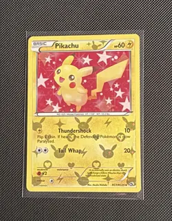 2013 Pokemon Black & White Legendary Treasures Pikachu #RC7/RC25 - Image 1