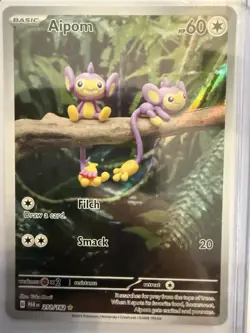 Pokemon TCG - Paradox Rift Aipom 211/182 - Image 1