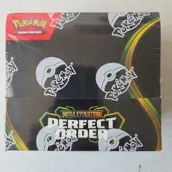 Pokemon TGC Mega Evolution Perfect Order Booster Box Sealed - Image 1