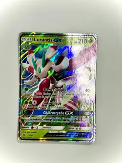 Pokemon Card Lurantis GX 15/149 Sun & Moon Base Set Ultra Rare Near Mint - Image 1
