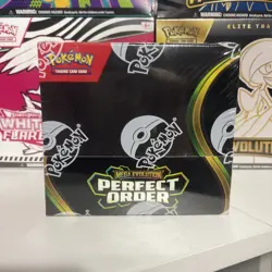 Pokemon Mega Evolution Perfect Order Booster Box Sealed - Image 1