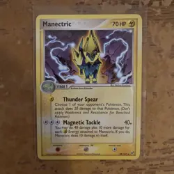 Pokemon TCG Manectric EX Deoxys 38/107 Regular Uncommon NM - Image 1