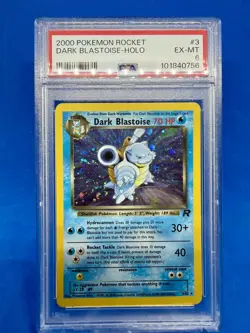2000 Team Rocket Pokemon Complete PSA 6 18 Holo Set Dark Charizard Dragonite NM - Image 4