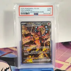 Volcanion EX 182/159 Journey Together Special Illustration Rare Pokemon PSA 9 - Image 1