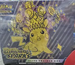 Pokemon Surging Sparks ETB + Booster Bundle Costco 2-pack Sealed - Image 3