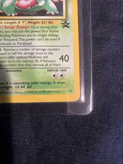🌺Venusaur Promo WoTC Promo 13/53 NM/LP - Pokemon TCG Single Lp - Image 3