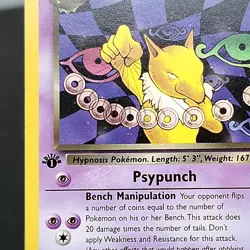 Dark Hypno 1st Edition 26/82 Team Rocket Rare Non-Holo Pokemon TCG NM Vtg - Image 2