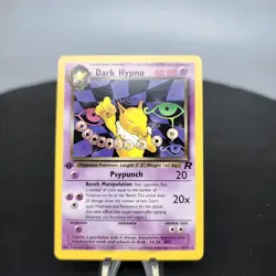 Dark Hypno 1st Edition 26/82 Team Rocket Rare Non-Holo Pokemon TCG NM Vtg - Image 3