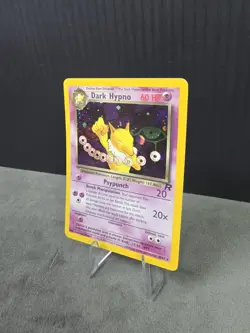 Pokemon TCG Dark Hypno Holo Rare 9/82 Unlimited Edition Vintage English LP 👌 - Image 2