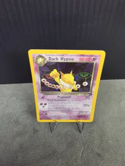 Pokemon TCG Dark Hypno Holo Rare 9/82 Unlimited Edition Vintage English LP 👌 - Image 4