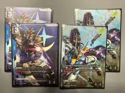 Gundam Card Game Starter Deck ST01 Heroic Beginnings GOD DECK ALL FOIL LR+ C+ - Image 2