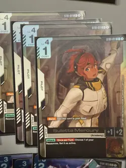 Gundam Card Game Starter Deck ST01 Heroic Beginnings GOD DECK ALL FOIL LR+ C+ - Image 4