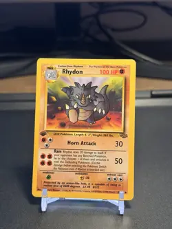 Pokemon TCG Rhydon Ryhorn Jungle 1st Edition Uncommon Set 1999 WOTC 45/64 - Image 4