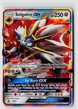 Pokemon SM Promos #SM16 Solgaleo GX - Image 1