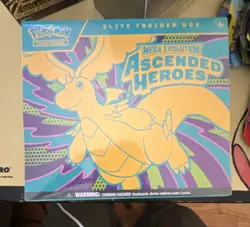 Pokemon Elite Trainer Box Mega Evolution Ascended Heroes Dragonite Zekrom - Image 1
