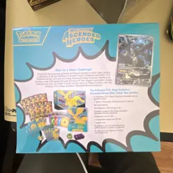 Pokemon Elite Trainer Box Mega Evolution Ascended Heroes Dragonite Zekrom - Image 4