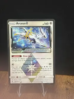 Pokemon TCG: Arceus 96/131 Prism Star Rare Holo Sun & Moon Forbidden Light - LP - Image 1