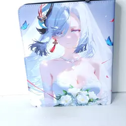 Furina Shen He Card Binder 3-Ring Anime Waifu Double Sided Redemption Folder - Image 2