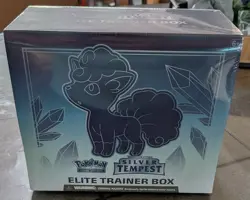 Pokemon TCG: Sword & Shield - Silver Tempest ETB Elite Trainer Box New Sealed - Image 1