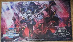 Yu-Gi-Oh! Red Cartesia the Virtuous '22 Championship Judge Card Playmat W/Tube - Image 1