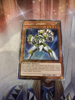Galaxy Soldier RA04-EN219 Platinum Secret Rare 1st Edition - Yu-Gi-Oh TCG - Image 1
