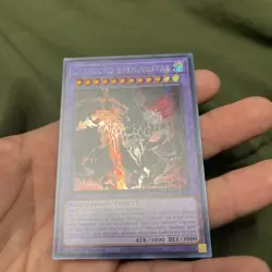 Yugioh Darklord Eveningstar BPRO-EN036 Secret Rare 1st Edition NM - Image 2