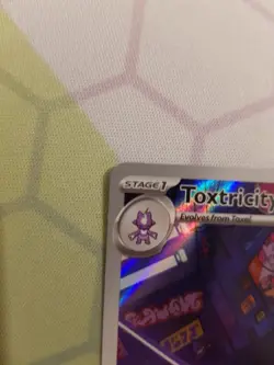 Toxtricity 103/094 Phantasmal Flames NEAR MINT PACK FRESH Holo Pokemon TCG Card - Image 5