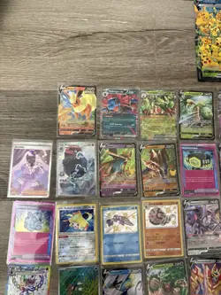 Pokemon TCG Lot Of 43 Vstar EX V IR Shiny Radiant Cards Assortment Various Sets - Image 3