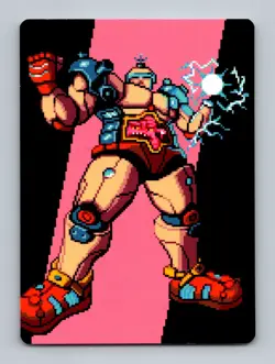 Krang, the All-Powerful Art Card Art Series: Teenage Mutant Ninja Turtles MTG NM - Image 1