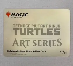 Michelangelo, Game Master Art Card Art Series: Teenage Mutant Ninja Turtles... - Image 2