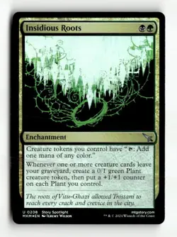 Insidious Roots Murders at Karlov Manor Foil 208 NM pokemon card - Image 1