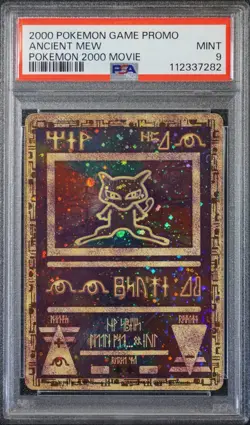 Pokemon Ancient Mew 2000 PSA 9 MINT Game Movie Promo Pokemon Card - Image 1