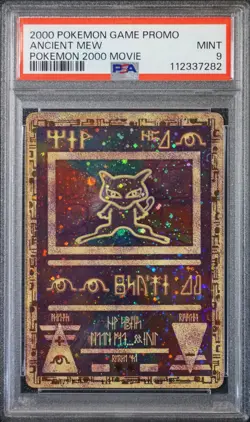 Pokemon Ancient Mew 2000 PSA 9 MINT Game Movie Promo Pokemon Card - Image 3