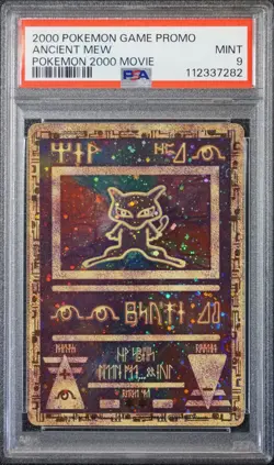 Pokemon Ancient Mew 2000 PSA 9 MINT Game Movie Promo Pokemon Card - Image 4