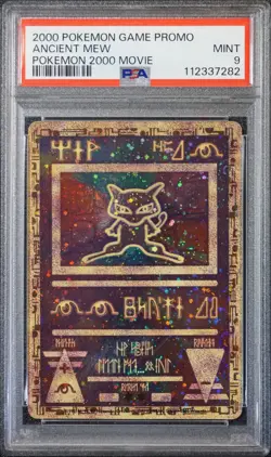 Pokemon Ancient Mew 2000 PSA 9 MINT Game Movie Promo Pokemon Card - Image 5
