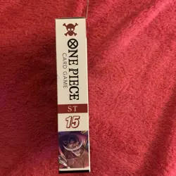 One Piece Card Game Red Edward.Newgate ST-15 *Deck Only* No PRB01 Pack - Image 3