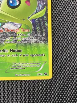 Pokemon Celebi XY93 Promo COSMOS Holo Full Art Pokemon Card LP+ - Image 4