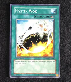 Mystik Wok (Common, SDRL-EN028, 1st Edition) [Near Mint] Yugioh card - Image 1