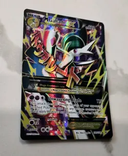 Pokemon TCG M Gallade EX Full Art Holo Rare Card 100/108 Roaring Skies - Image 2