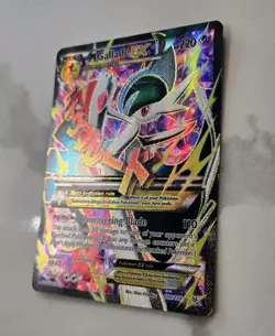 Pokemon TCG M Gallade EX Full Art Holo Rare Card 100/108 Roaring Skies - Image 3