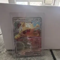 Meowth EX Holo Rare 062/088 XY perfect order Pokemon TCG Card HP 170 - Image 1